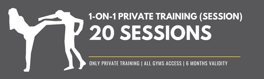 Private Training (1-ON-1) - 20 Sessions | Valid 6 Months