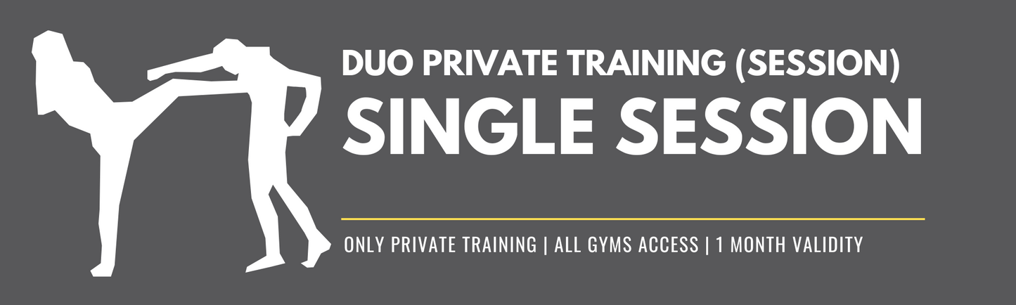 Duo Private Training - 1 Session | Valid 1 Month