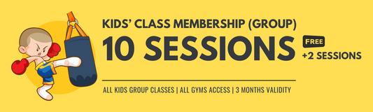 Kids' Class (Session) - 10 Sessions + Free 2 sessions | Valid 3 months