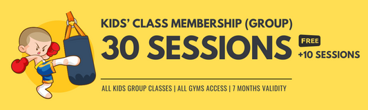 Kids' Class (Session) - 30 Sessions + Free 10 sessions | Valid 7 months