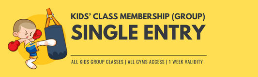 Kids' Class (Session) - Single Entry | Valid 2 weeks