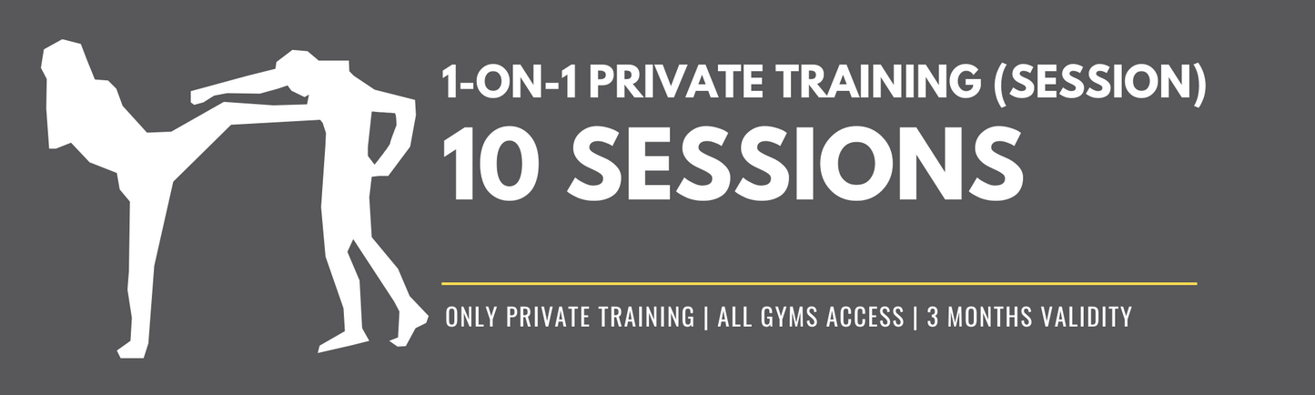 Private Training (1-ON-1) - 10 Sessions | Valid 3 Months