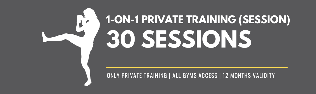 Private Training (1-ON-1) - 30 Sessions | Valid 12 Months