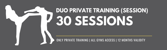 Duo Private Training - 30 Sessions | Valid 12 Months