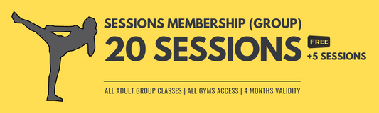 Group Membership (Session) - 20 Sessions + Free 5 sessions | Valid 4 months